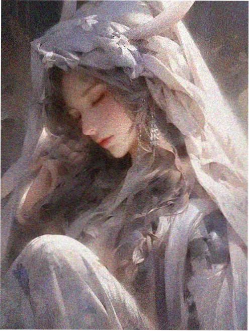 韩国动漫风美人海报